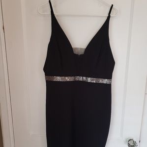 Black cocktail dress